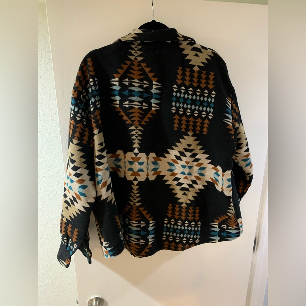 Wester Aztec Shacket